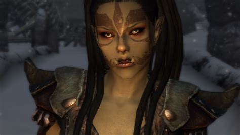 where to find orcs in skyrim|skyrim female orcs.